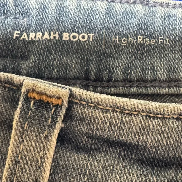 AG-ED Farrah high rise Stylish Denim Flare Jeans - Picture 3 of 5